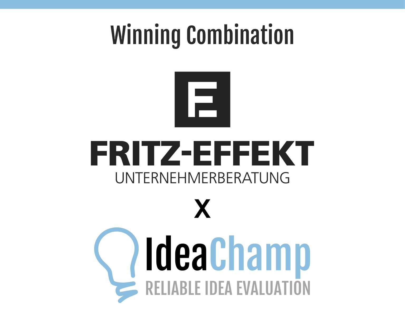 Kooperation mit Fritz-Effekt und IdeaChamp