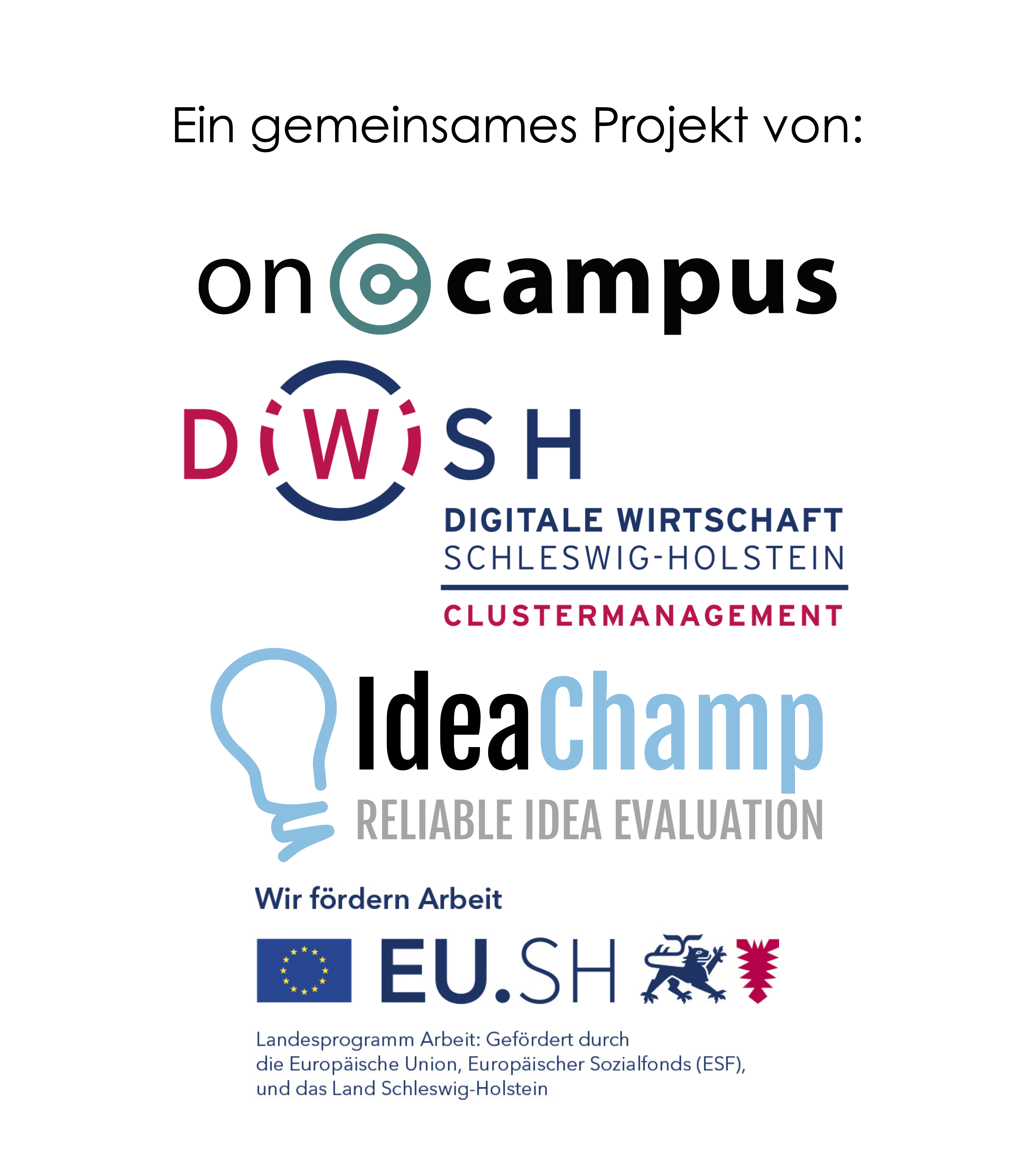 RebootSH: ein gemeinsames Projekt von oncampus, DiWiSH und IdeaChamp