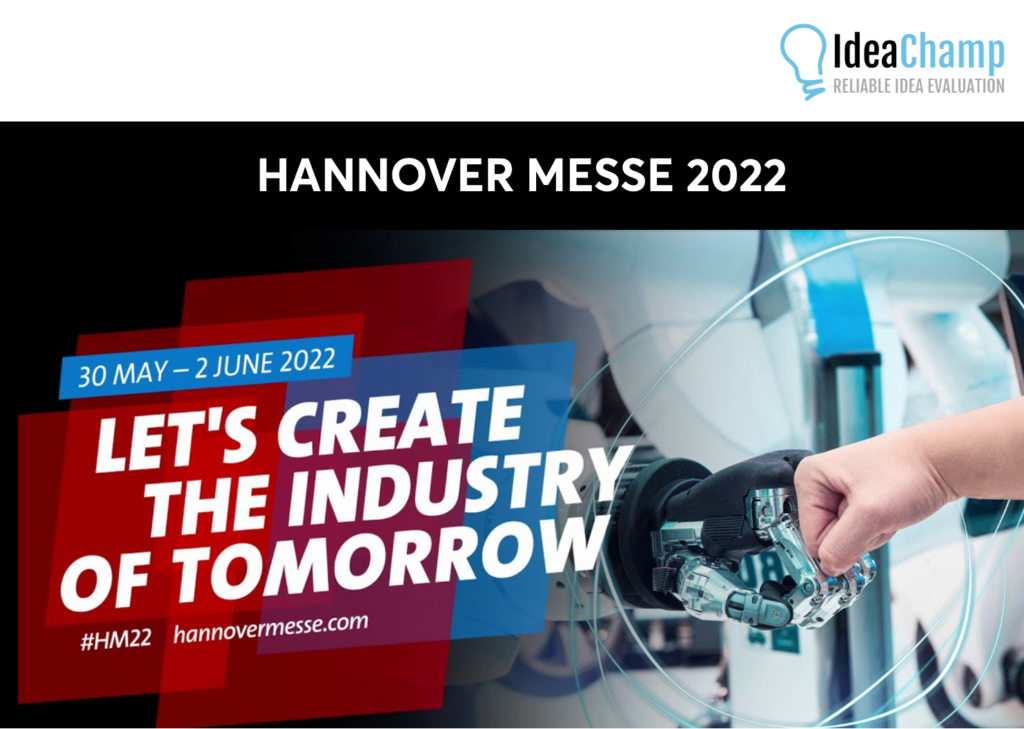 IdeaChamp auf der Hannovermesse 2022